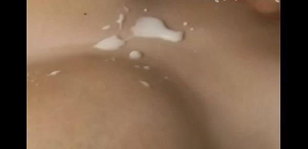  Blonde teen breastfeeding her girlfriend and spreading milk on her face